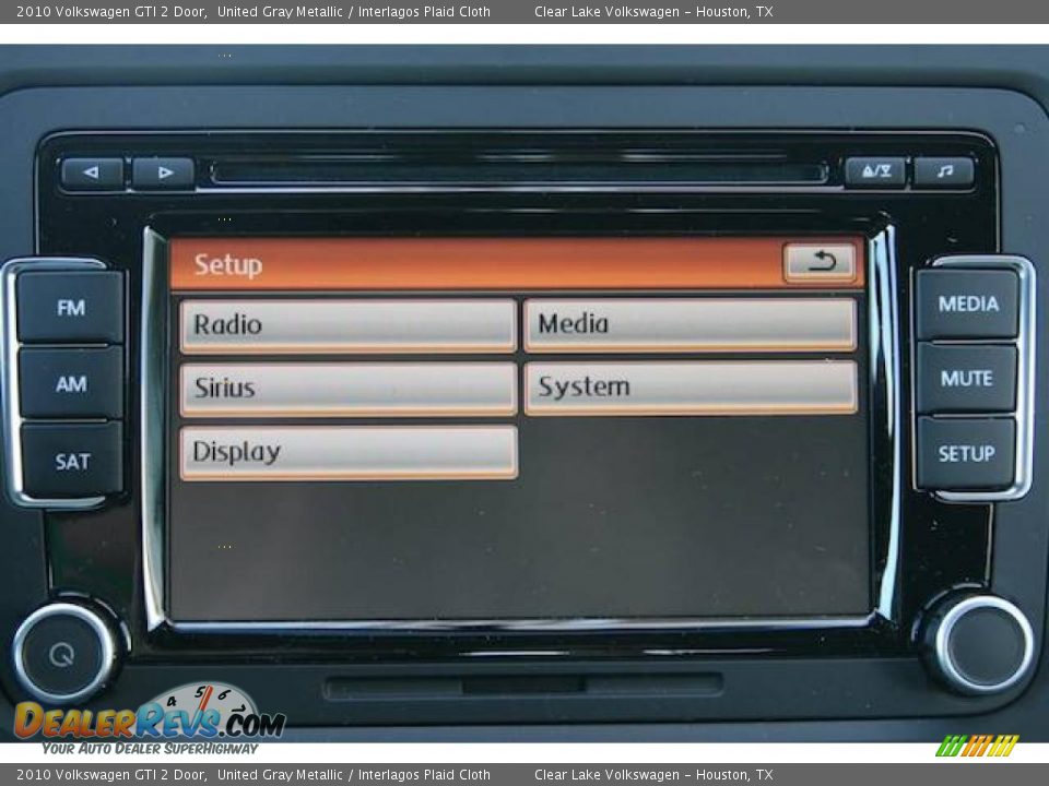 2010 Volkswagen GTI 2 Door United Gray Metallic / Interlagos Plaid Cloth Photo #8