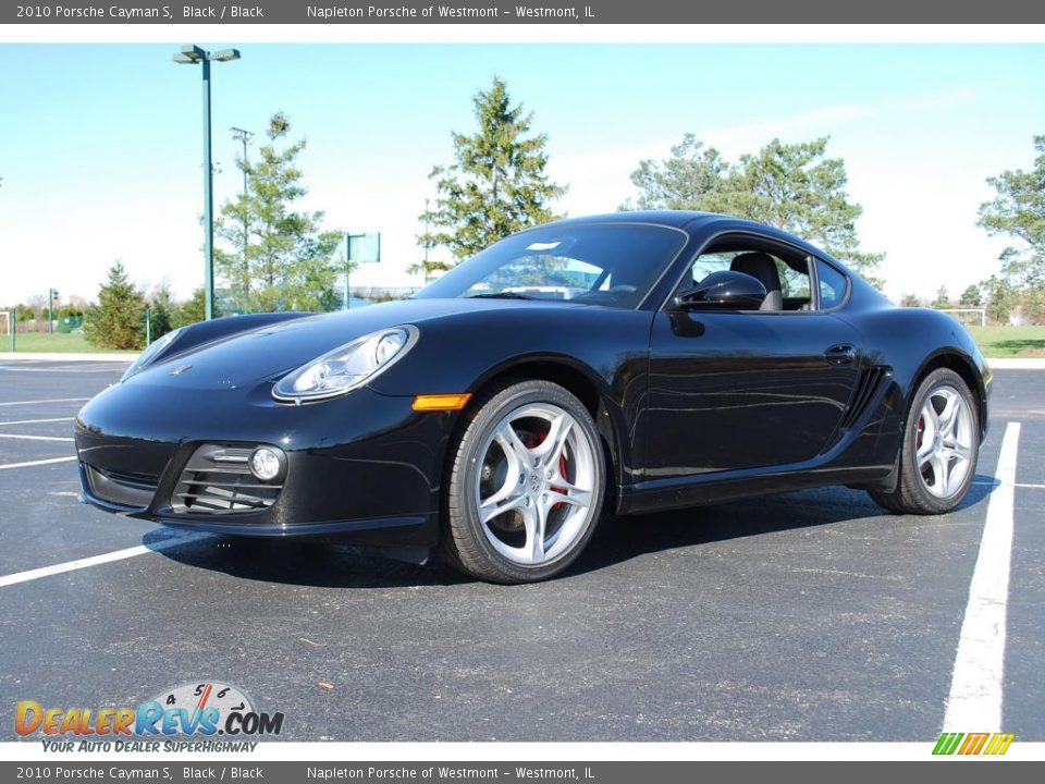 2010 Porsche Cayman S Black / Black Photo #1