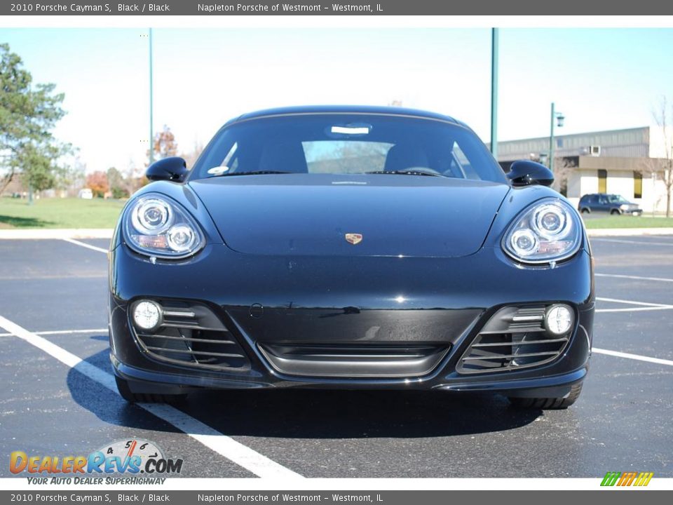 2010 Porsche Cayman S Black / Black Photo #2