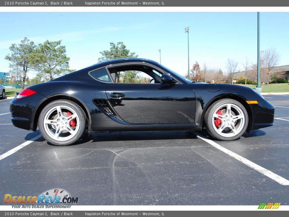 2010 Porsche Cayman S Black / Black Photo #5