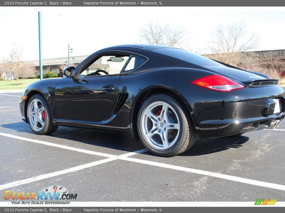 2010 Porsche Cayman S Black / Black Photo #8