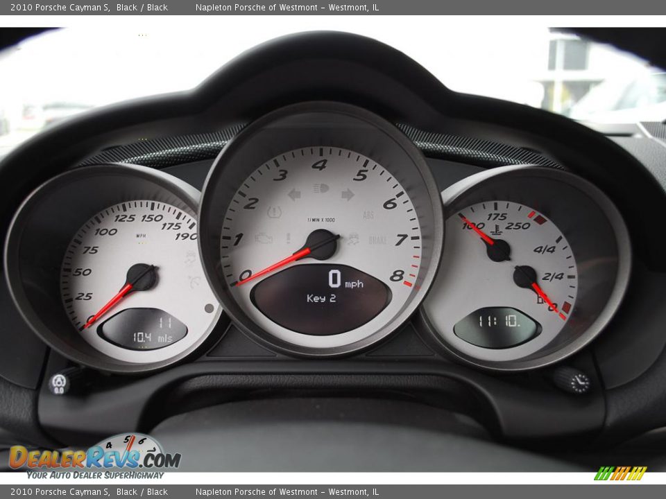 2010 Porsche Cayman S Black / Black Photo #12