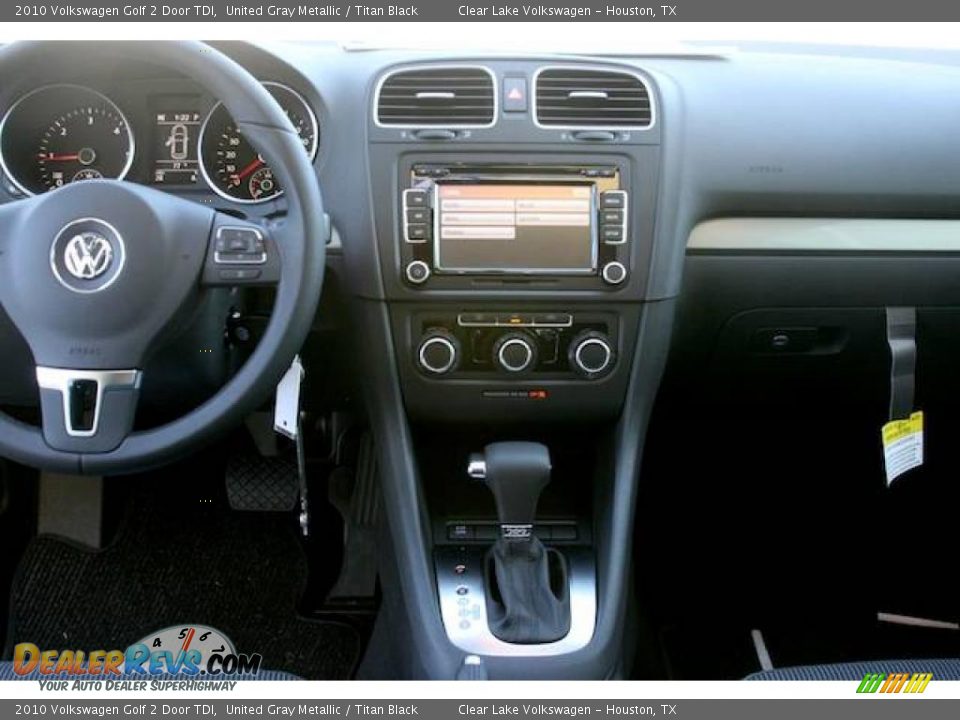 2010 Volkswagen Golf 2 Door TDI United Gray Metallic / Titan Black Photo #5