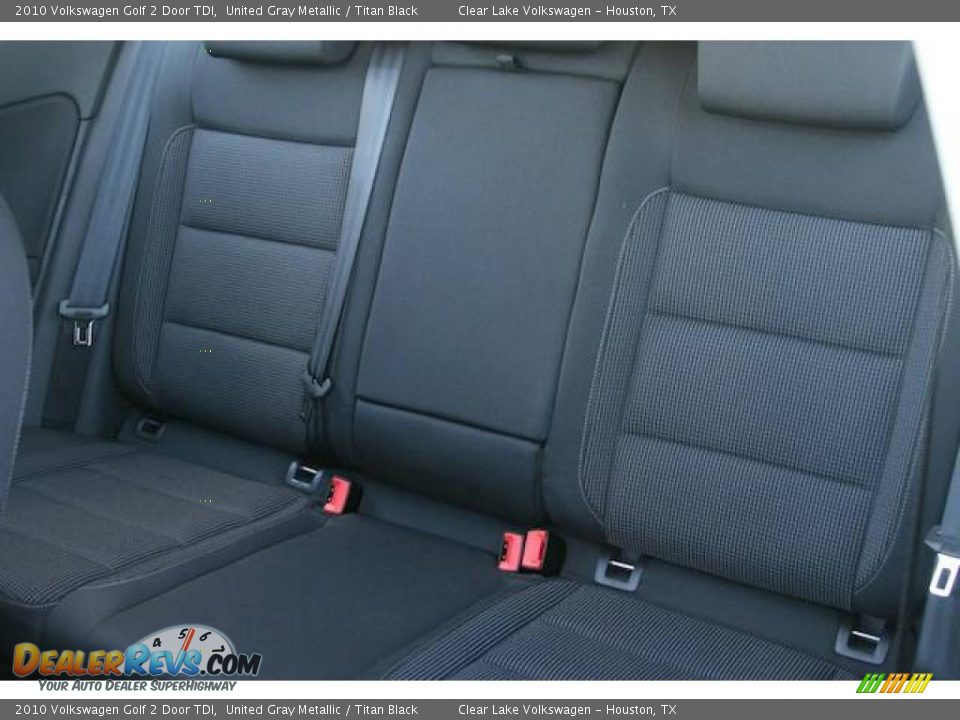 2010 Volkswagen Golf 2 Door TDI United Gray Metallic / Titan Black Photo #7