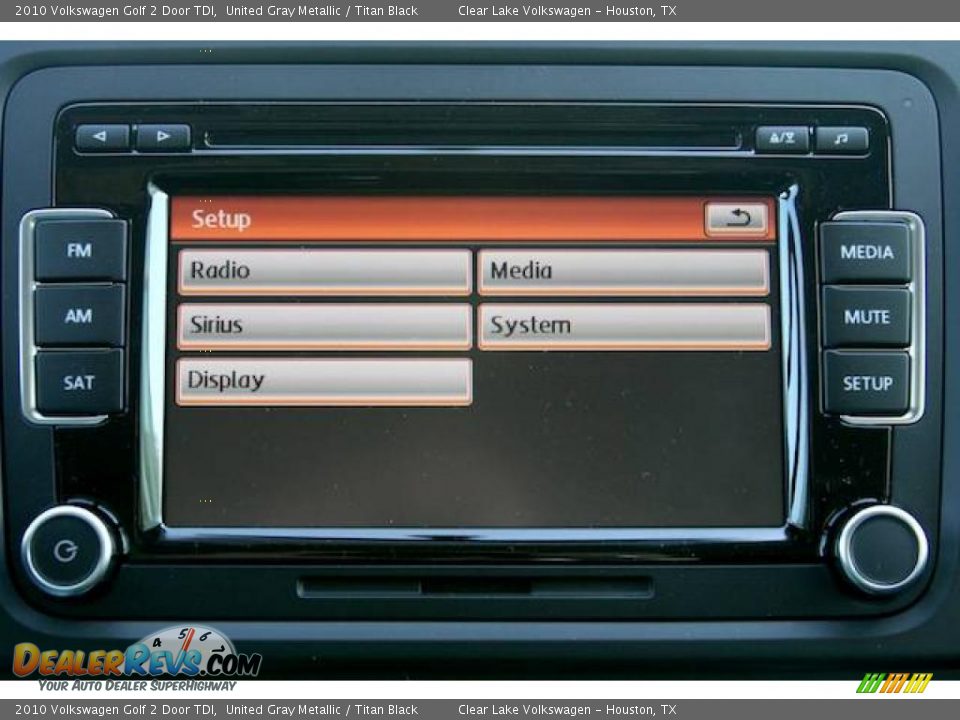 2010 Volkswagen Golf 2 Door TDI United Gray Metallic / Titan Black Photo #8