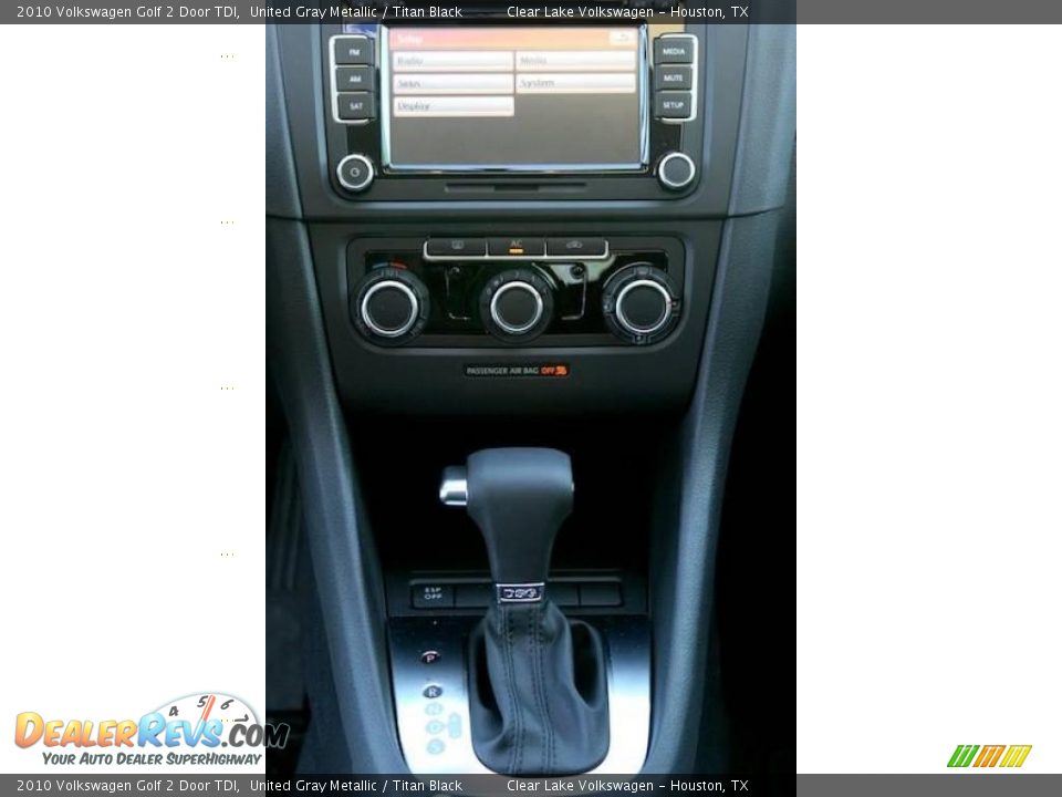 2010 Volkswagen Golf 2 Door TDI United Gray Metallic / Titan Black Photo #14