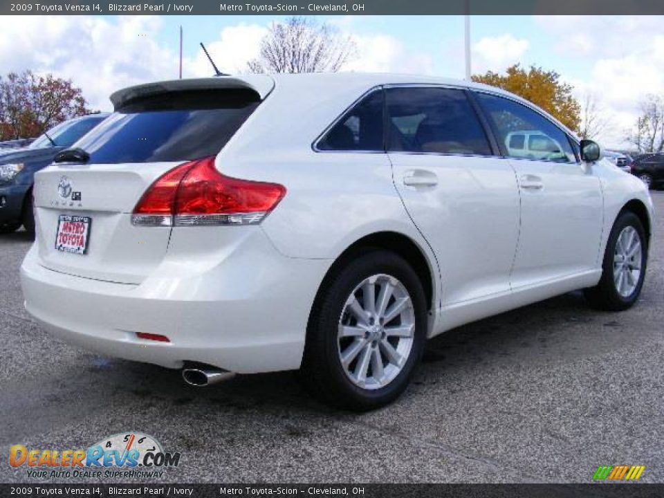 2009 Toyota Venza I4 Blizzard Pearl / Ivory Photo #3