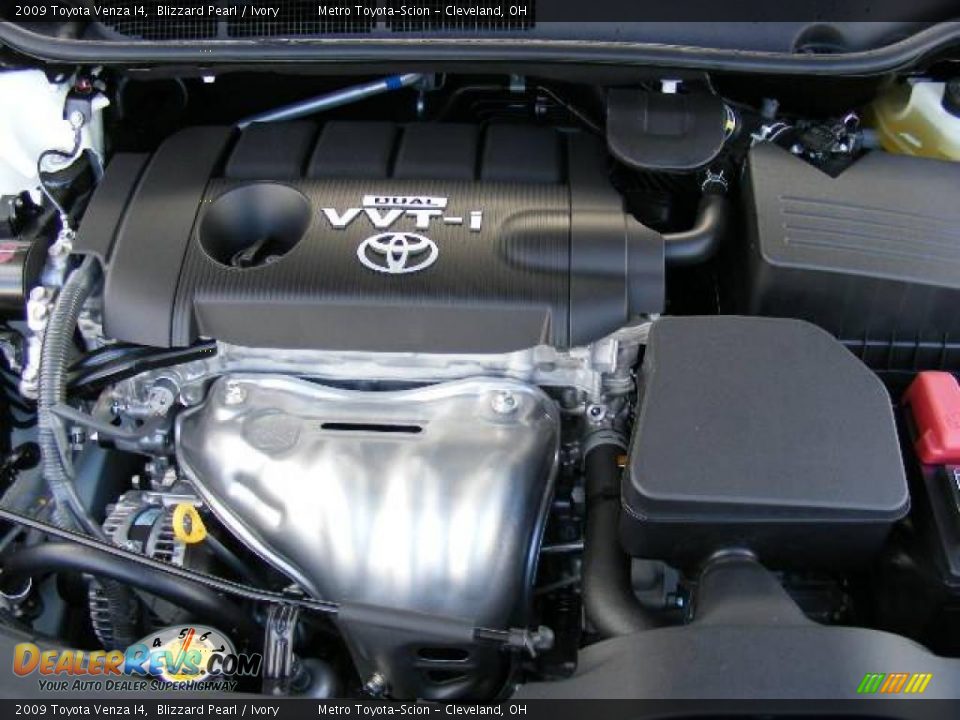 2009 Toyota Venza I4 Blizzard Pearl / Ivory Photo #26