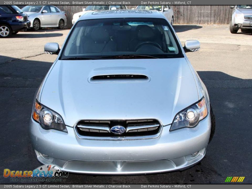 2005 Subaru Legacy 2.5 GT Limited Sedan Brilliant Silver Metallic / Charcoal Black Photo #2