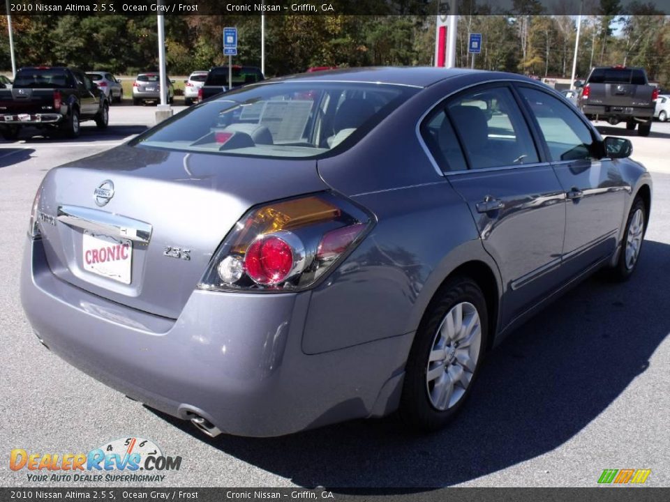 2010 Nissan Altima 2.5 S Ocean Gray / Frost Photo #5