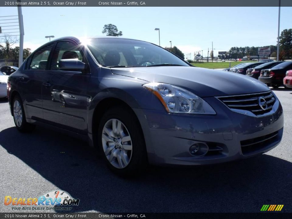 2010 Nissan Altima 2.5 S Ocean Gray / Frost Photo #7