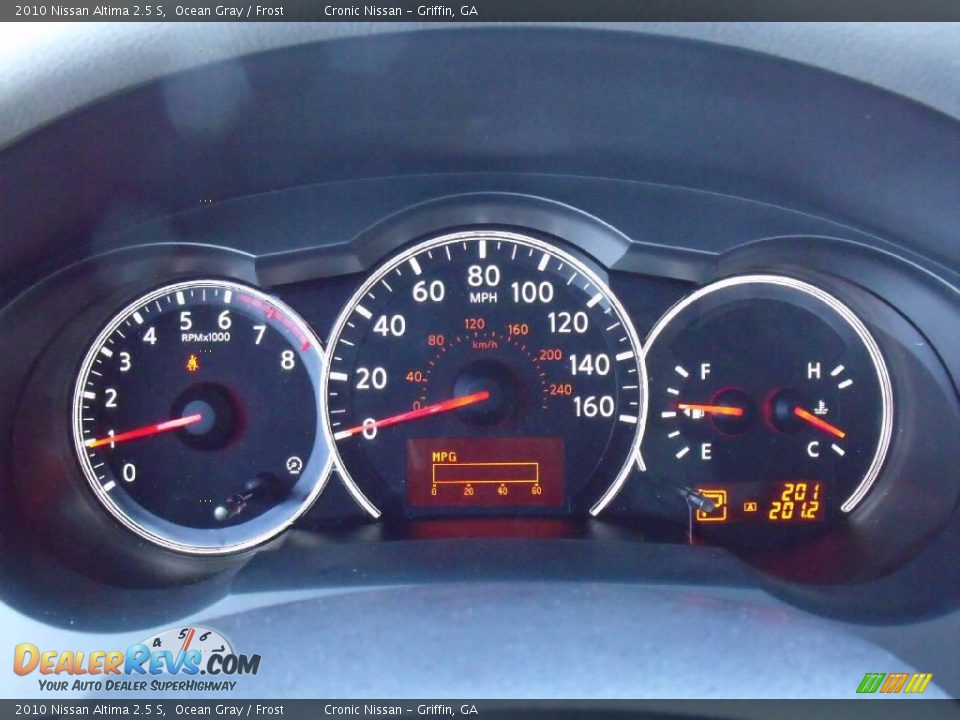 2010 Nissan Altima 2.5 S Ocean Gray / Frost Photo #15