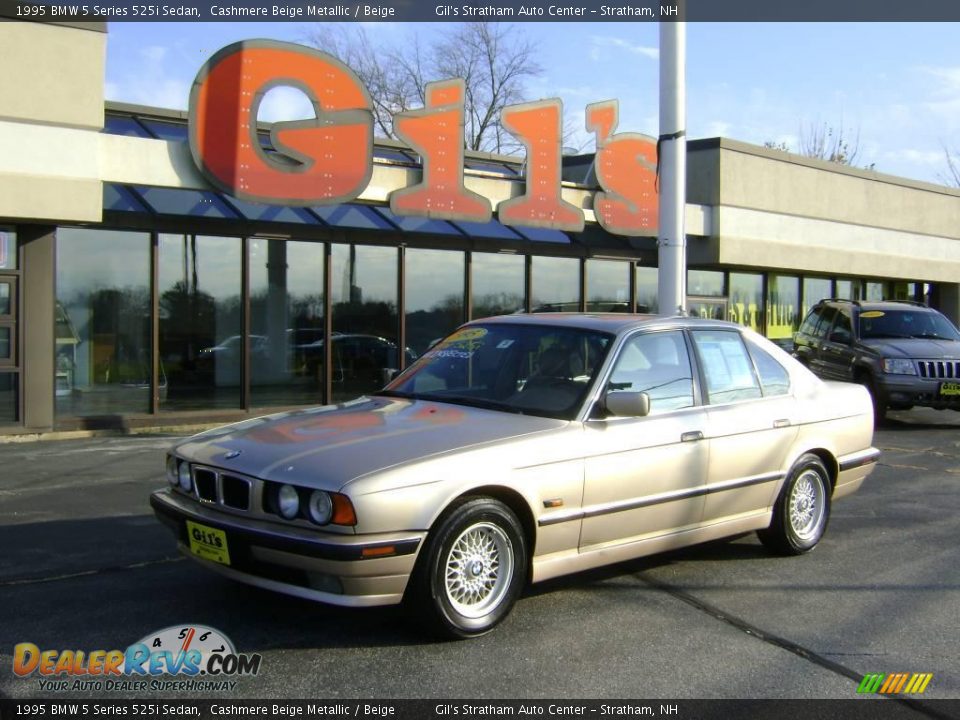 1995 BMW 5 Series 525i Sedan Cashmere Beige Metallic / Beige Photo #1