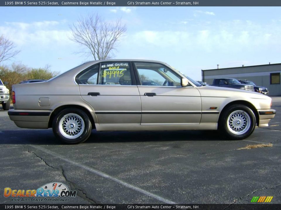 1995 BMW 5 Series 525i Sedan Cashmere Beige Metallic / Beige Photo #8