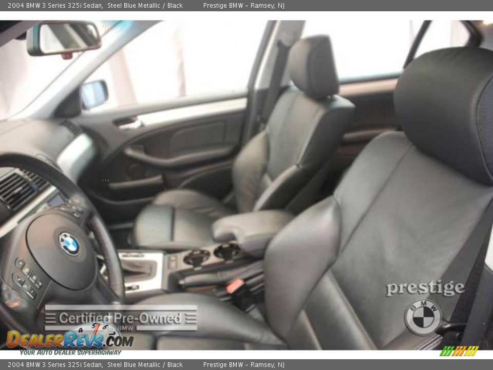 2004 BMW 3 Series 325i Sedan Steel Blue Metallic / Black Photo #5