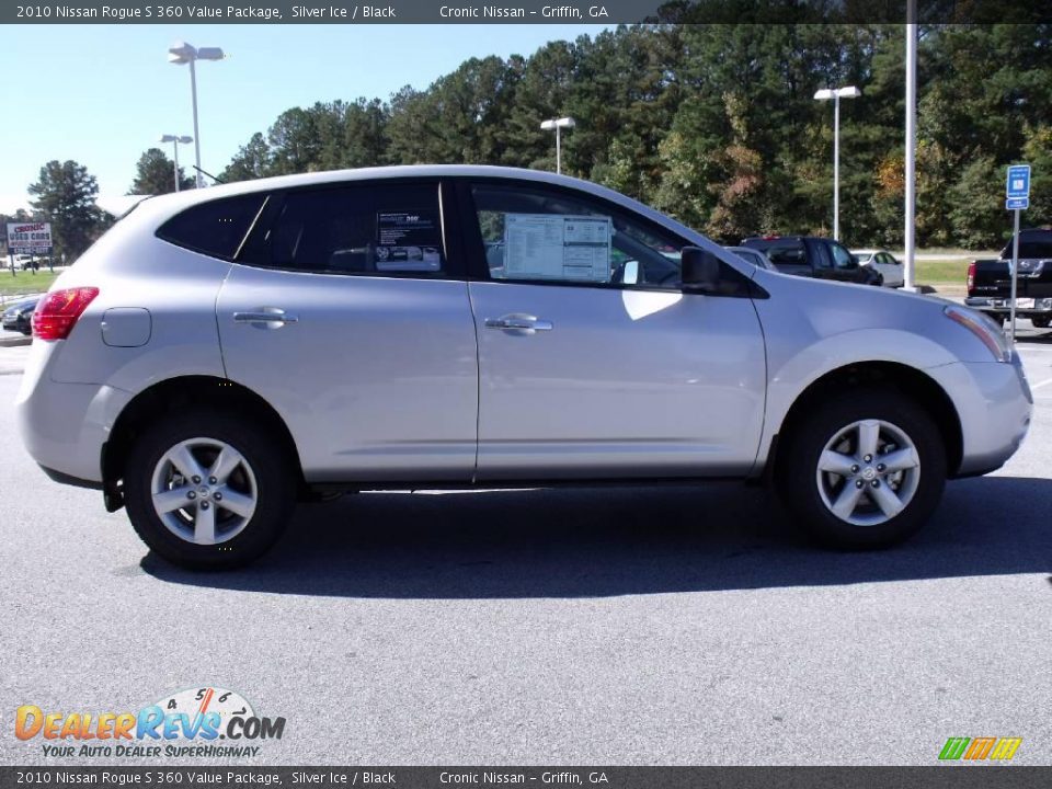 2010 Nissan rogue silver #6