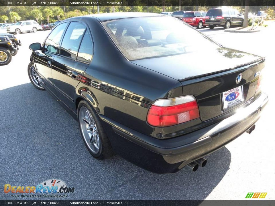 2000 BMW M5 Jet Black / Black Photo #16