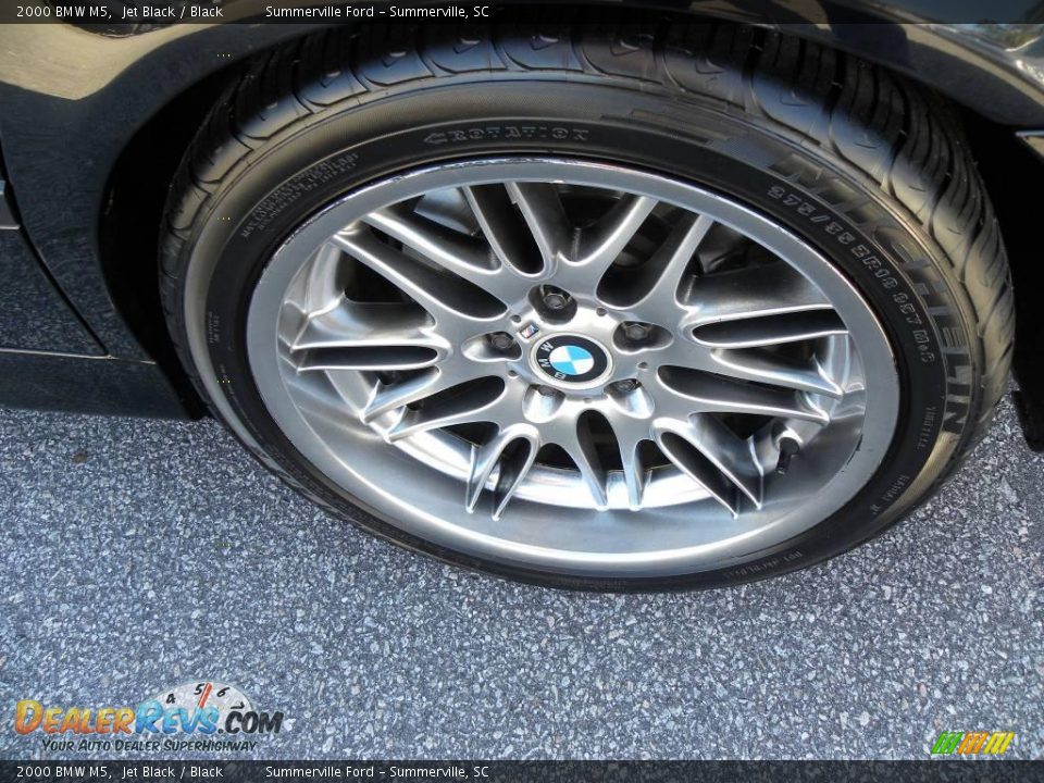 2000 BMW M5 Jet Black / Black Photo #17