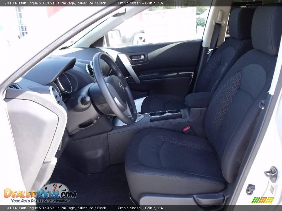 2010 Nissan Rogue S 360 Value Package Silver Ice / Black Photo #9