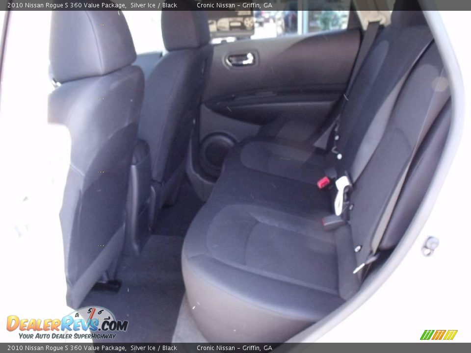 2010 Nissan Rogue S 360 Value Package Silver Ice / Black Photo #10