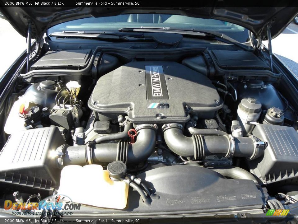 2000 BMW M5 Jet Black / Black Photo #19