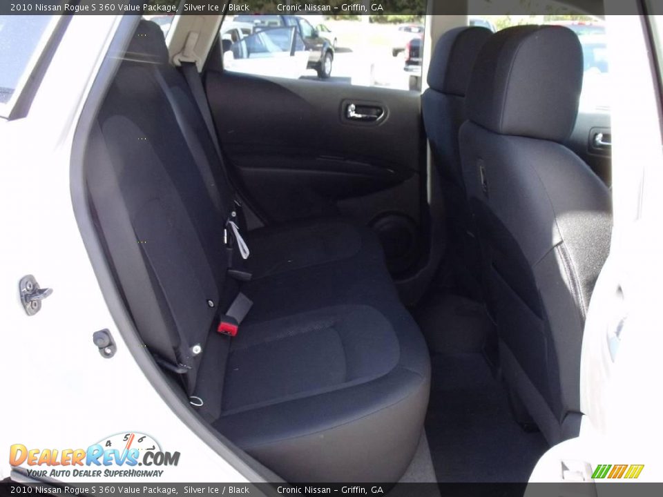 2010 Nissan Rogue S 360 Value Package Silver Ice / Black Photo #12