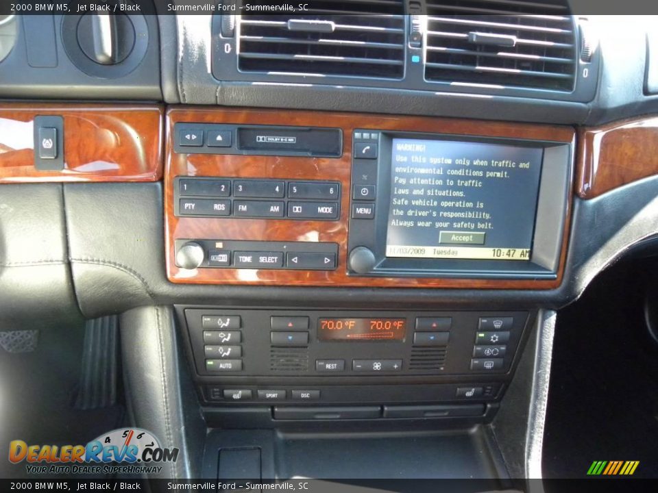 2000 BMW M5 Jet Black / Black Photo #21