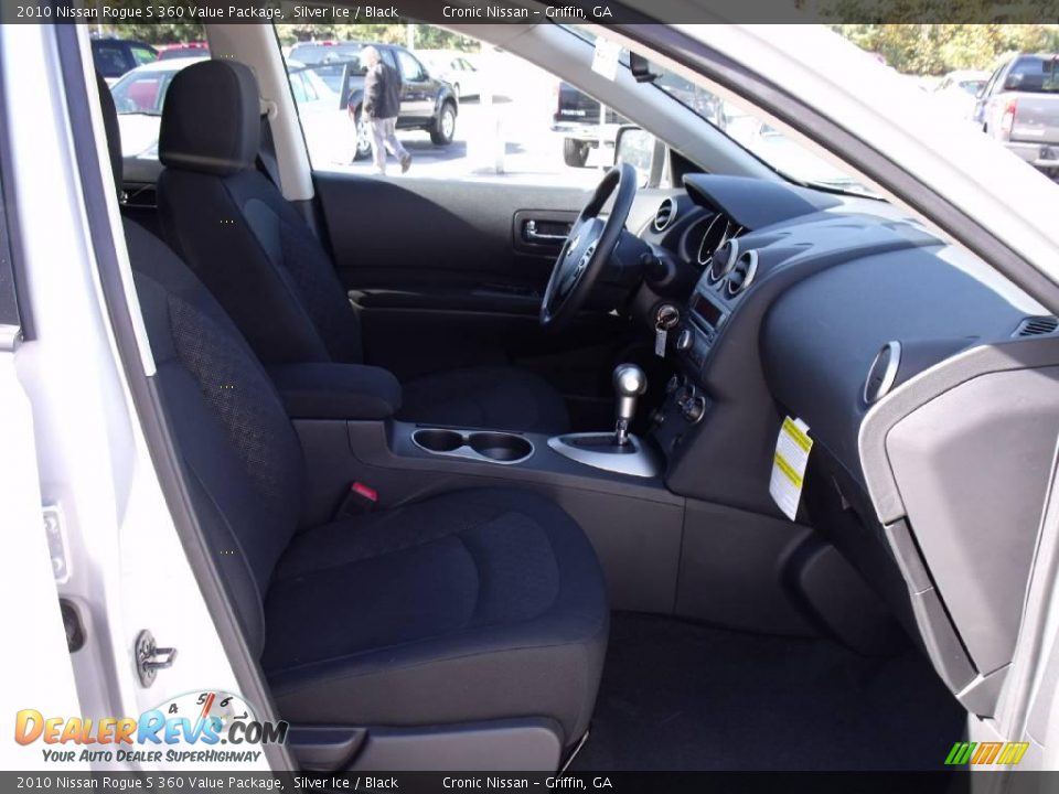 2010 Nissan Rogue S 360 Value Package Silver Ice / Black Photo #13