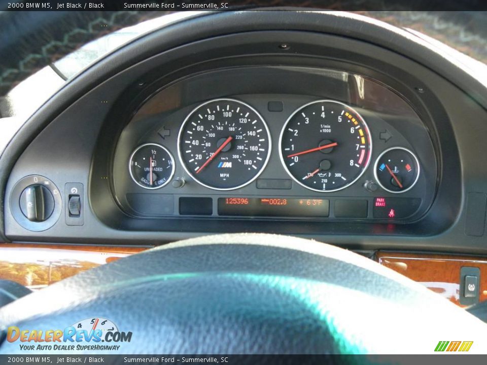 2000 BMW M5 Jet Black / Black Photo #22