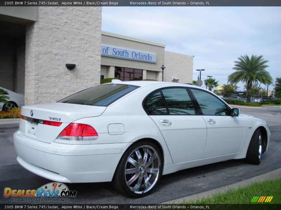 Bmw 745i white on white #5