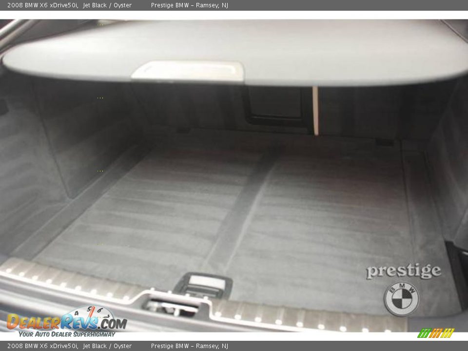 2008 BMW X6 xDrive50i Jet Black / Oyster Photo #7