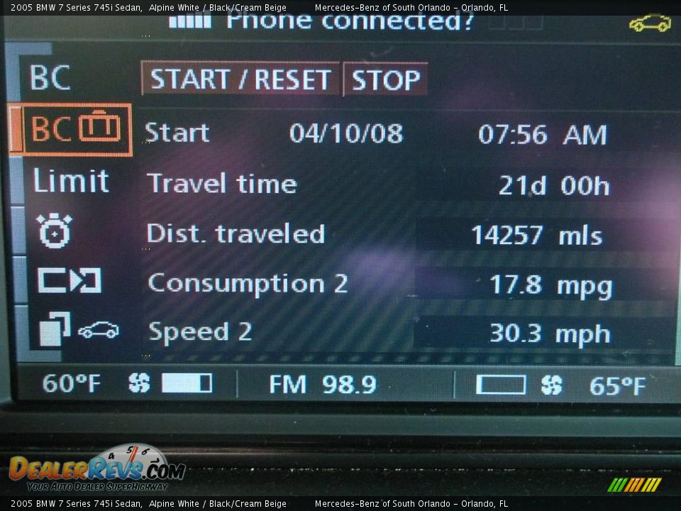 2005 BMW 7 Series 745i Sedan Alpine White / Black/Cream Beige Photo #22