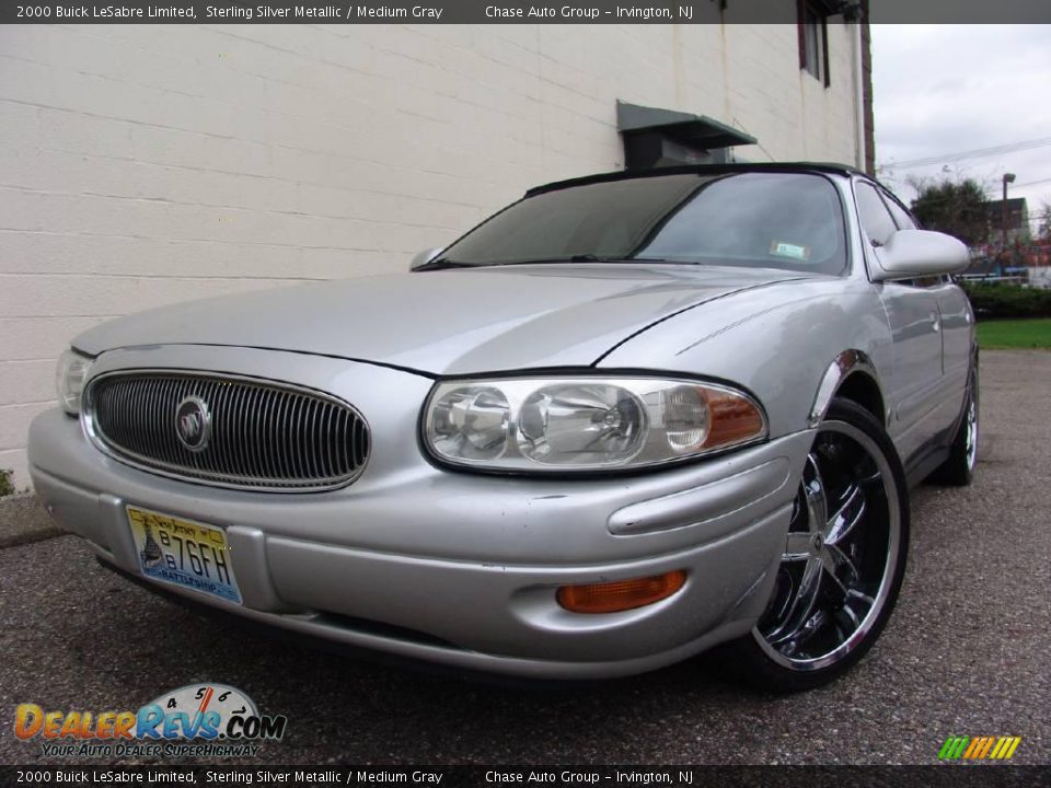 2000 Buick LeSabre Limited Sterling Silver Metallic / Medium Gray Photo #1