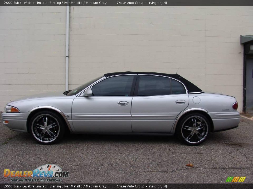 2000 Buick LeSabre Limited Sterling Silver Metallic / Medium Gray Photo #2