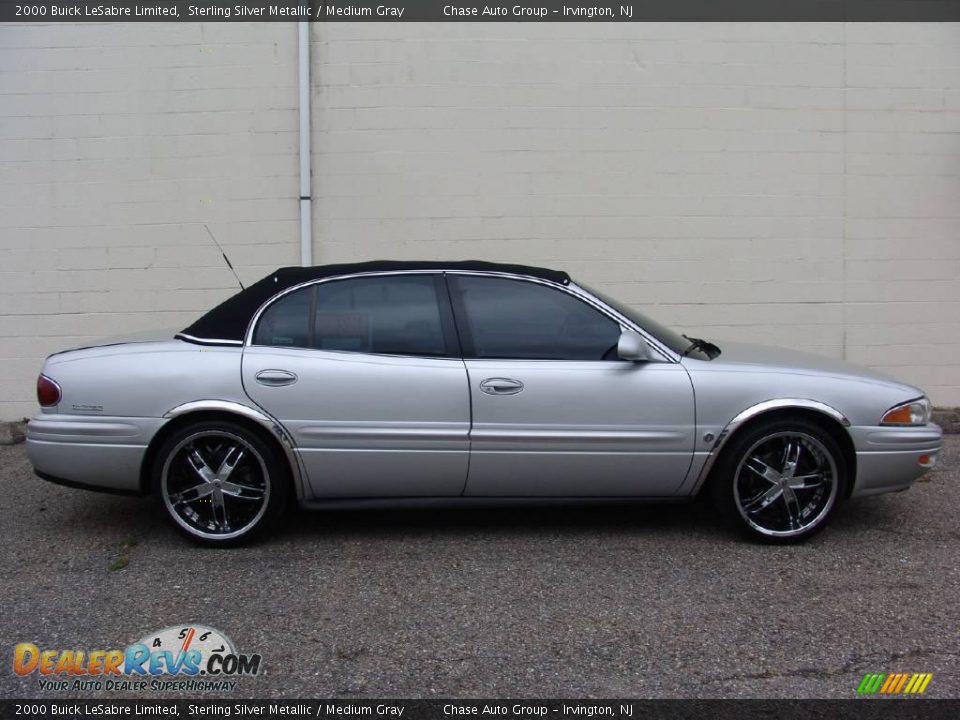 2000 Buick LeSabre Limited Sterling Silver Metallic / Medium Gray Photo #3