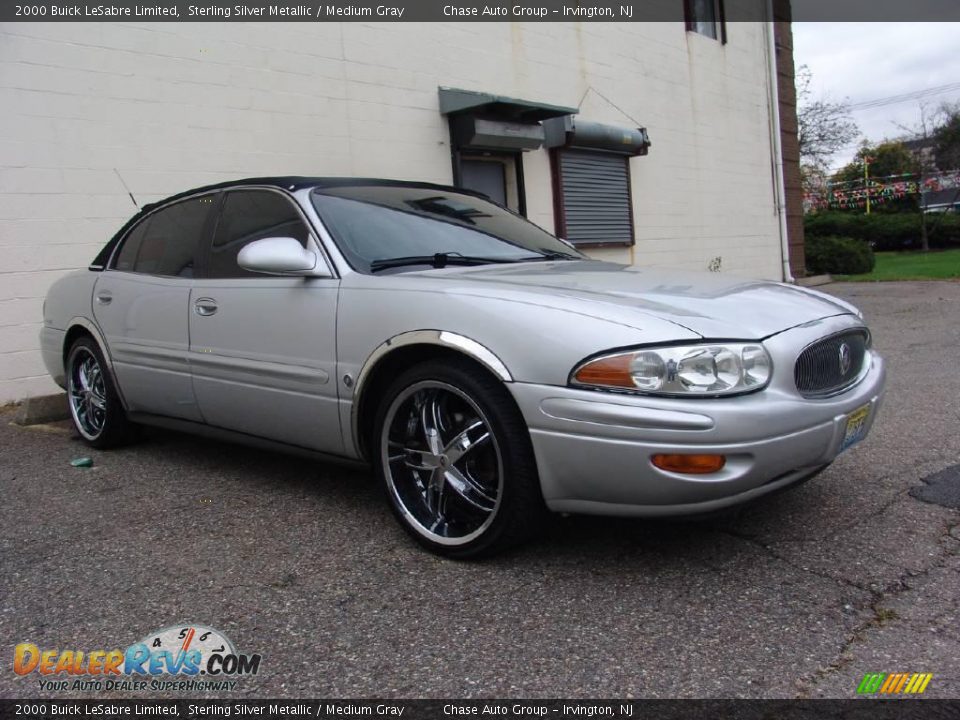 2000 Buick LeSabre Limited Sterling Silver Metallic / Medium Gray Photo #5