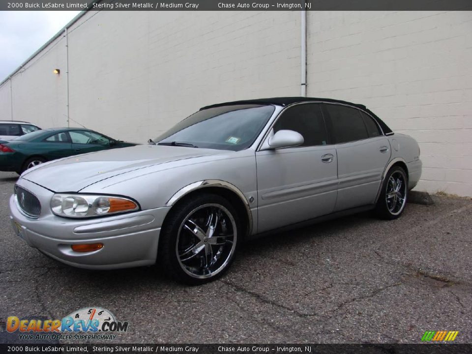 2000 Buick LeSabre Limited Sterling Silver Metallic / Medium Gray Photo #6