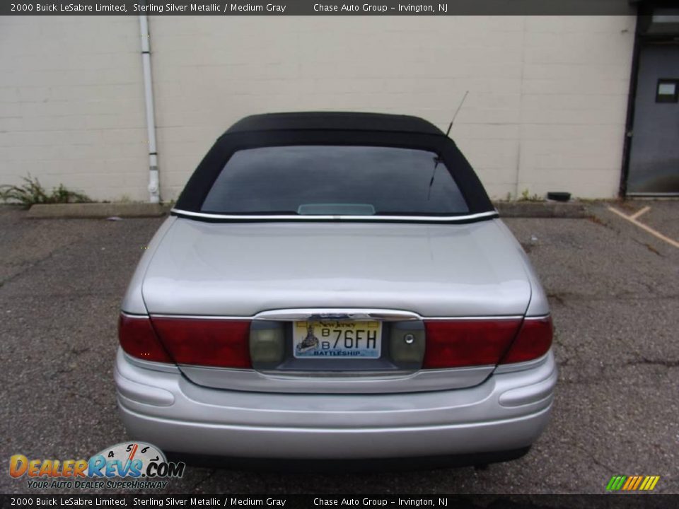 2000 Buick LeSabre Limited Sterling Silver Metallic / Medium Gray Photo #7