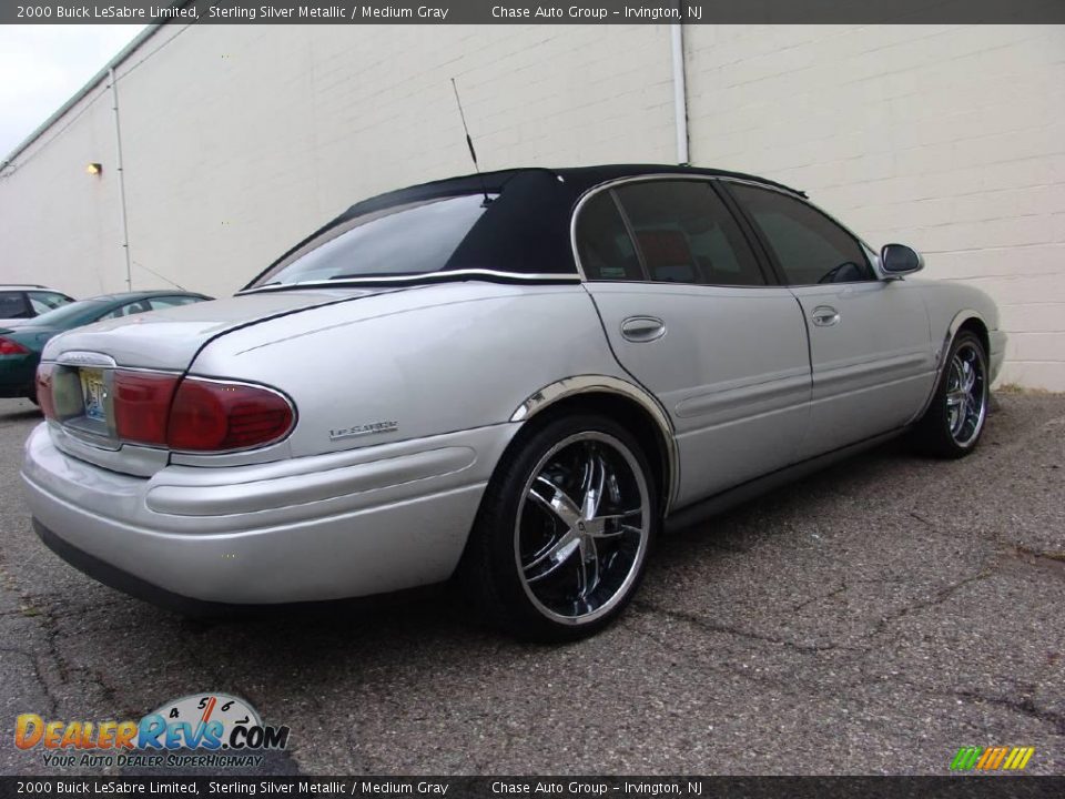 2000 Buick LeSabre Limited Sterling Silver Metallic / Medium Gray Photo #9