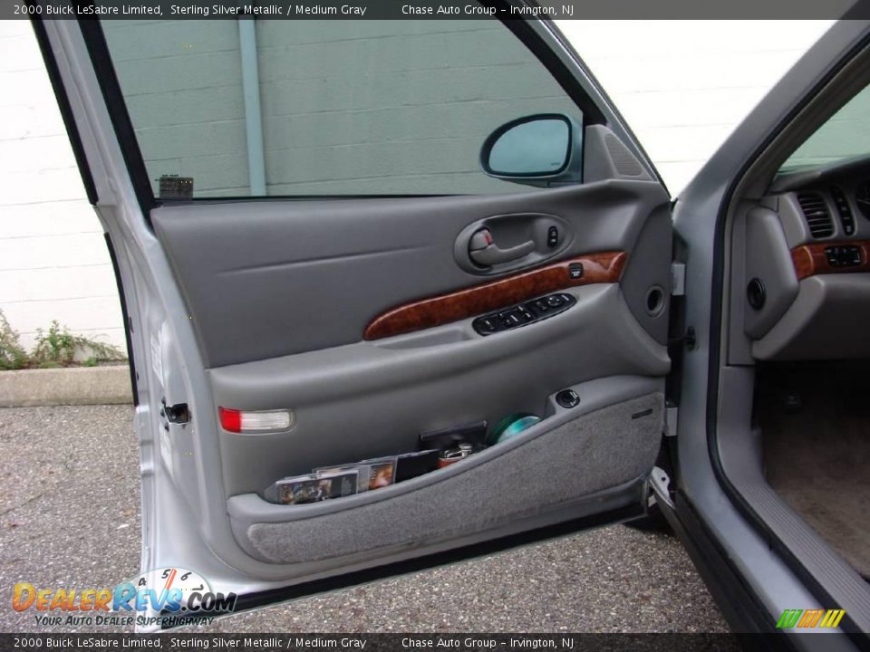 2000 Buick LeSabre Limited Sterling Silver Metallic / Medium Gray Photo #14