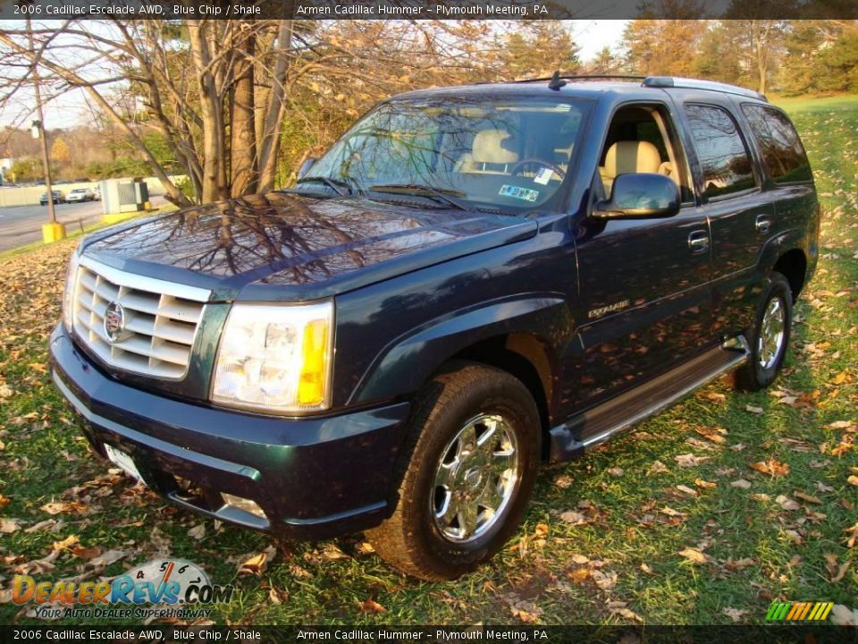 2006 Cadillac Escalade AWD Blue Chip / Shale Photo #1