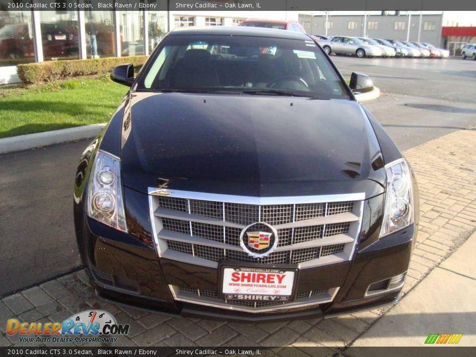 2010 Cadillac CTS 3.0 Sedan Black Raven / Ebony Photo #2