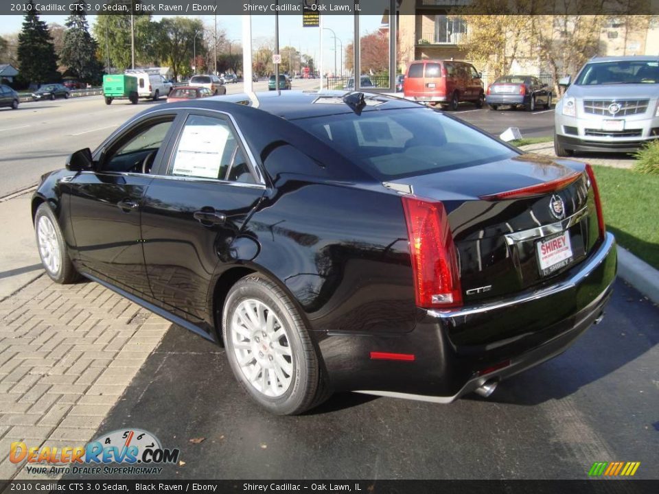 2010 Cadillac CTS 3.0 Sedan Black Raven / Ebony Photo #6
