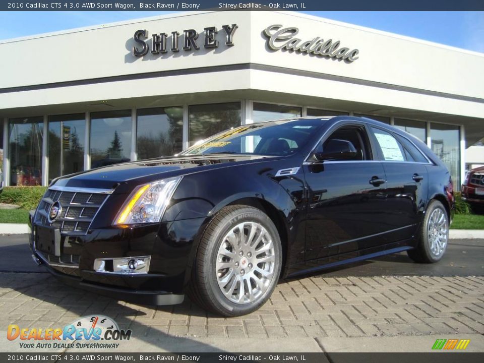 2010 Cadillac CTS 4 3.0 AWD Sport Wagon Black Raven / Ebony Photo #1