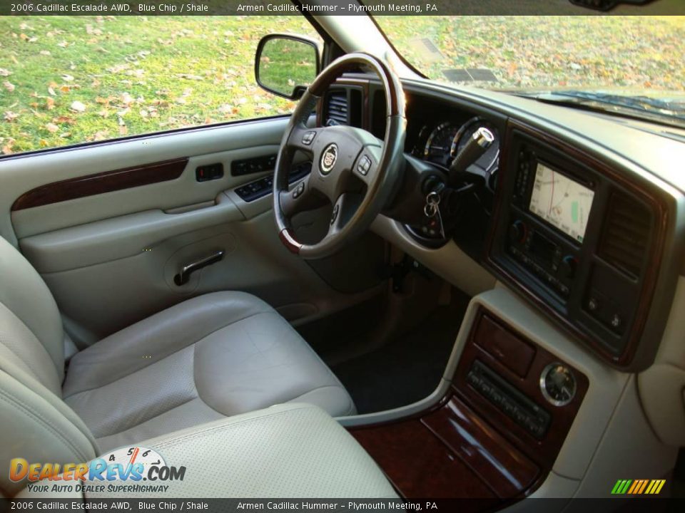 2006 Cadillac Escalade AWD Blue Chip / Shale Photo #17