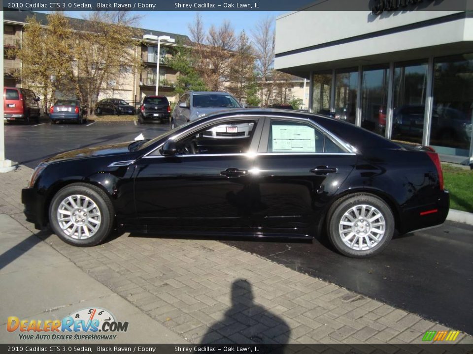 2010 Cadillac CTS 3.0 Sedan Black Raven / Ebony Photo #7