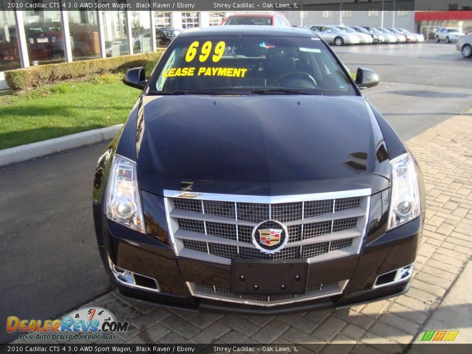 2010 Cadillac CTS 4 3.0 AWD Sport Wagon Black Raven / Ebony Photo #2