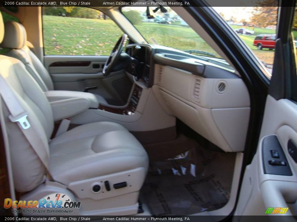 2006 Cadillac Escalade AWD Blue Chip / Shale Photo #18
