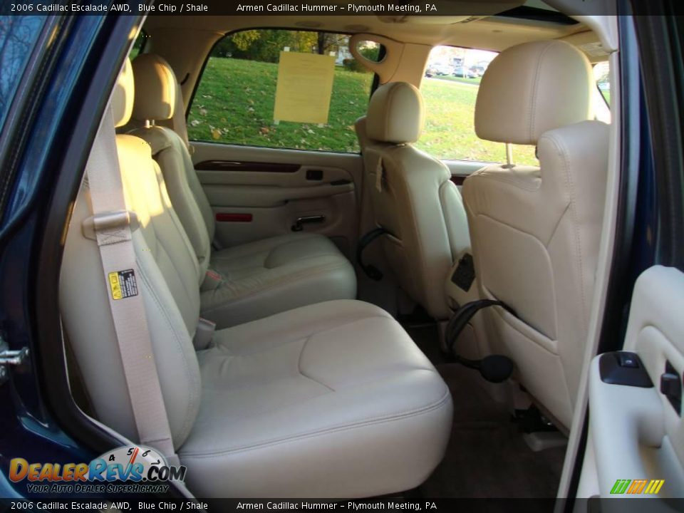 2006 Cadillac Escalade AWD Blue Chip / Shale Photo #19