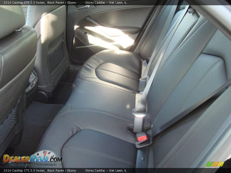 2010 Cadillac CTS 3.0 Sedan Black Raven / Ebony Photo #9